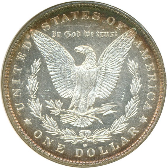 image for: 1880-O $1  NGC MS61 DMPL