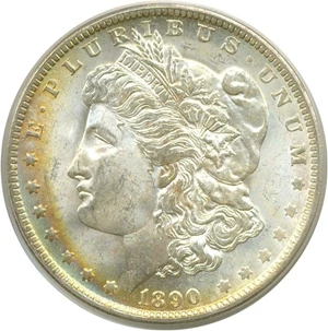 image for: 1890-O $1 PCGS MS63