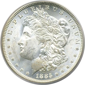 image for: 1885 $1 PCGS MS64