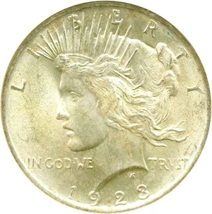 image for: 1923 $1 ANACS MS65