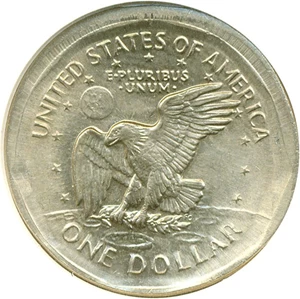 image for: 1979-P SBA$ ANACS MS64 - Dbl Strk Broadstruck