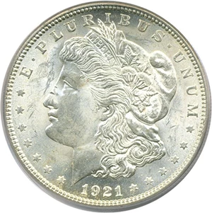 image for: 1921 $1 Morgan PCGS MS64