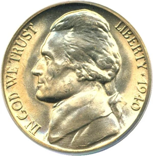 image for: 1940-D 5c PCGS MS67 FS