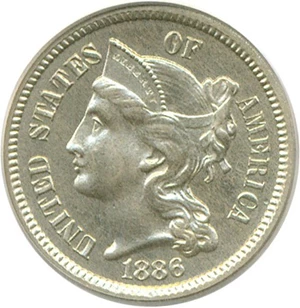 image for: 1886 3cN PCGS Proof 65