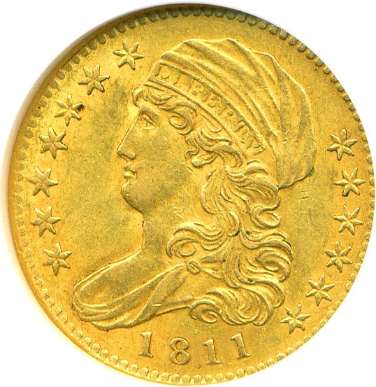 image for: 1811 $5  NGC AU58