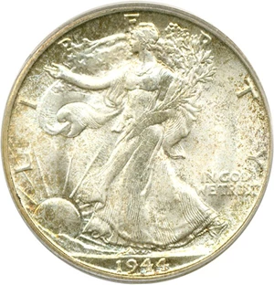 image for: 1944-S 50c PCGS MS65 ex: Hiatt Collection