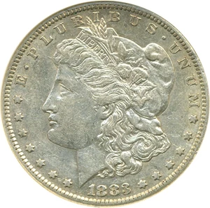 image for: 1883-S $1 ANACS AU53