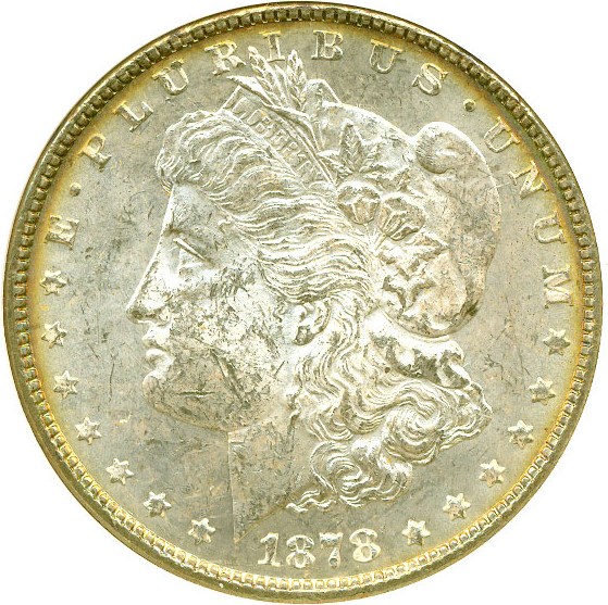 image for: 1878 7/8TF $1 Weak  VAM 41A  7/4 ANACS MS61 