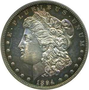 image for: 1894 $1 ANACS Proof 60 *Color*