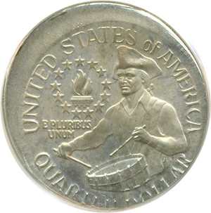 image for: 1976 25c PCGS MS66 - Struck 10% Off Center