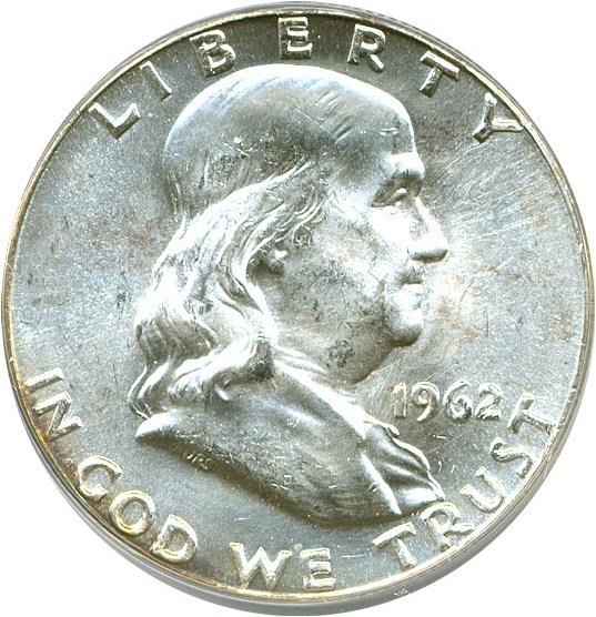 image for: 1962 50c  ANACS MS64 