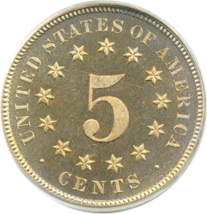 image for: 1876 5c PCGS Proof 66