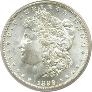 image for: 1899-S $1 PCGS MS66