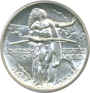 image for: 1938-D 50c Oregon PCGS MS65