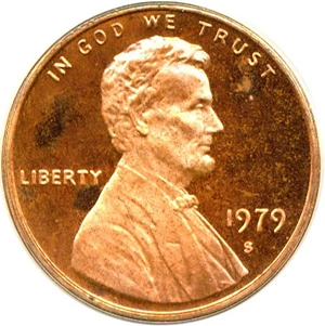 image for: 1979-S 1c Type 2 ANACS Proof 65 RD DCameo