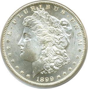 image for: 1899-O $1 PCGS MS65