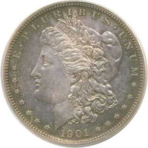 image for: 1901 $1 PCGS Proof 61