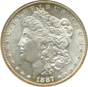image for: 1887-S $1 NGC MS62