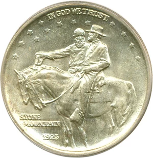 image for: 1925 50c Stone Mountain PCGS MS64