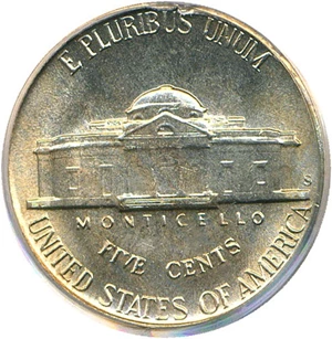 image for: 1947-S 5c PCGS MS66 FS