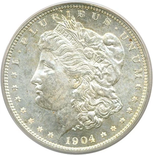 image for: 1904-O $1 PCGS MS65