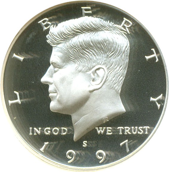 image for: 1997-S 50c Silver NGC Proof 69 UCameo