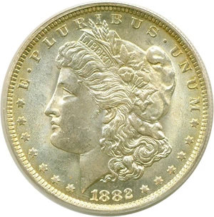 image for: 1882-O $1 PCGS MS64