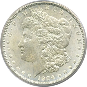image for: 1904 $1 PCGS MS64