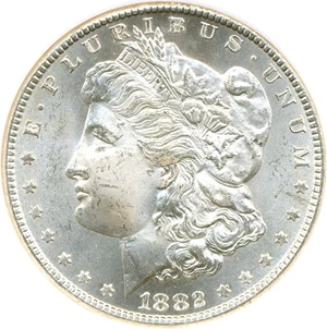 image for: 1882-CC $1 NGC MS65