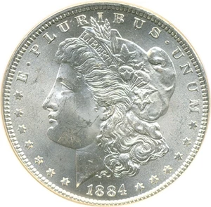 image for: 1884 $1 NGC MS65
