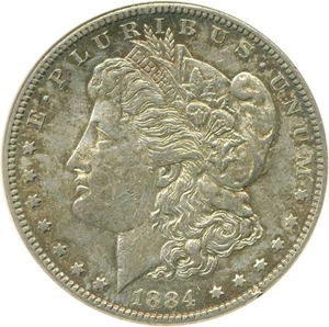 image for: 1884-S $1 ANACS AU55
