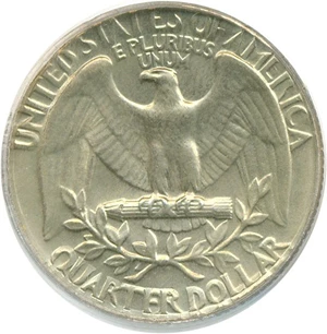 image for: 1972-D 25c PCGS MS64 - D/S on 5c Planchet