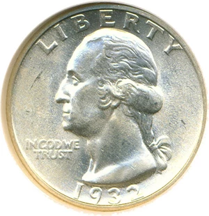 image for: 1932-S 25c NGC MS65