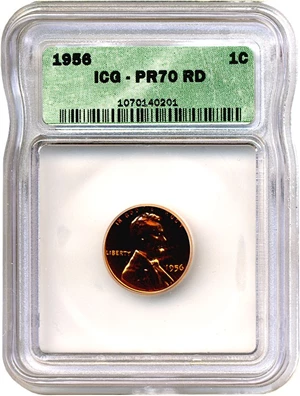 image for: 1956 1c ICG Proof 70 RD