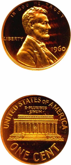image for: 1960 1c NGC Proof 69 RD Cameo