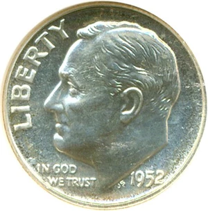 image for: 1952 10c NGC Proof 68