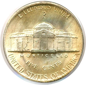 image for: 1945-P 5c PCGS MS66 FS