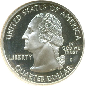 image for: 2000-S 25c New Hampshire-Silver NGC Proof 69 UCameo
