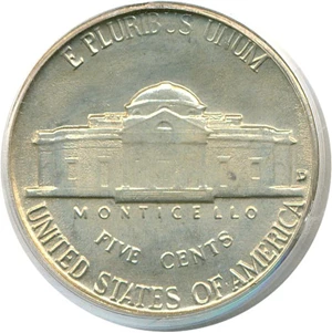 image for: 1957-D 5c PCGS MS65 FS