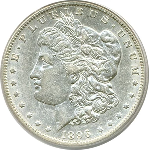 image for: 1896-O $1 PCGS AU50