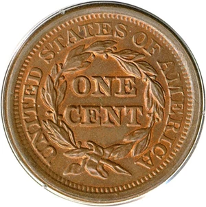 image for: 1851 1c PCGS/CAC MS65 RB