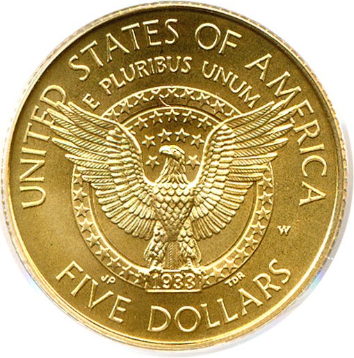 image for: 1997-W $5 Franklin D. Roosevelt PCGS MS69 