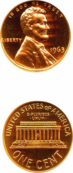 image for: 1963 1c NGC Proof 69 RD