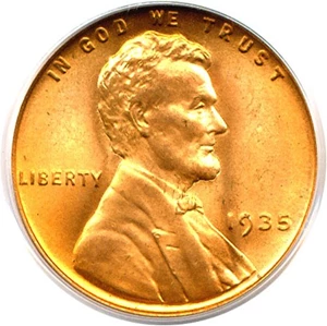 image for: 1935 1c PCGS MS67 RD