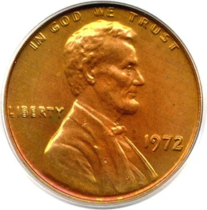 image for: 1972 1c Doubled Die PCGS MS66 RD