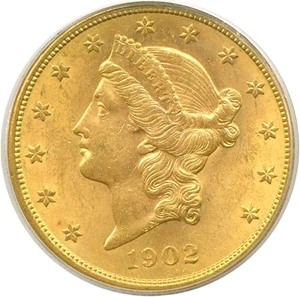 image for: 1902-S $20 PCGS MS63