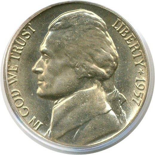 image for: 1957 5c  PCGS MS65 FS
