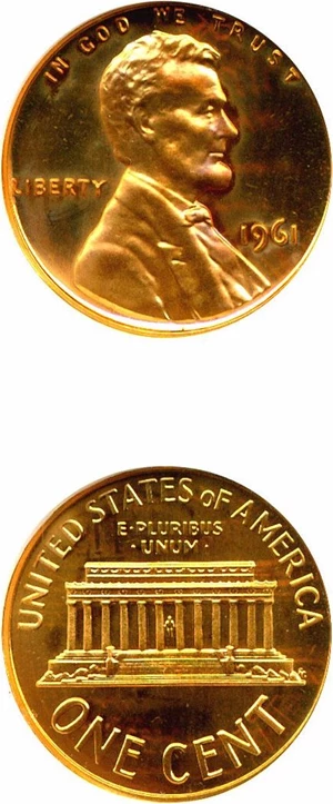 image for: 1961 1c NGC Proof 69 RD Cameo