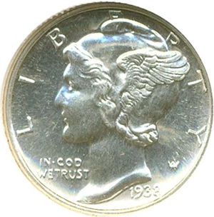 image for: 1938 10c NGC Proof 66