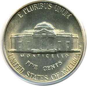 image for: 1947-S 5c PCGS MS66 FS